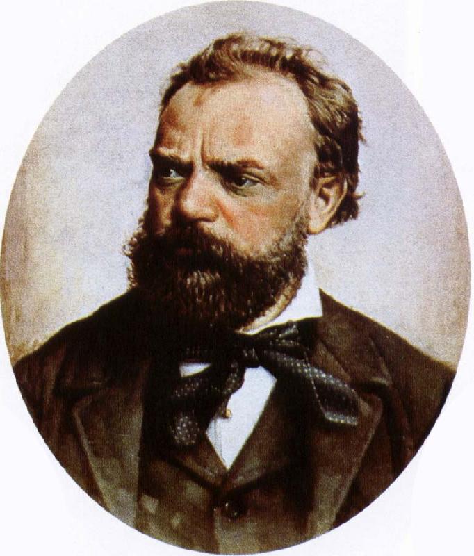 johannes brahms antonin dvorak the most famous czech composer of his time France oil painting art